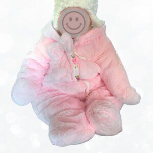 Pink Winter Coat for baby girl 6-9 months